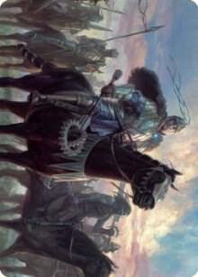 Shanid, Sleepers' Scourge Art Card 54 card from Art Series: Dominaria United