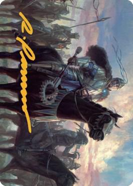 Shanid, Sleepers' Scourge Art Card (Gold-Stamped Signature) 54 card from Art Series: Dominaria United