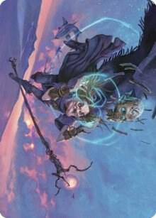 Zur, Eternal Schemer Art Card (56/81) card from Art Series: Dominaria United