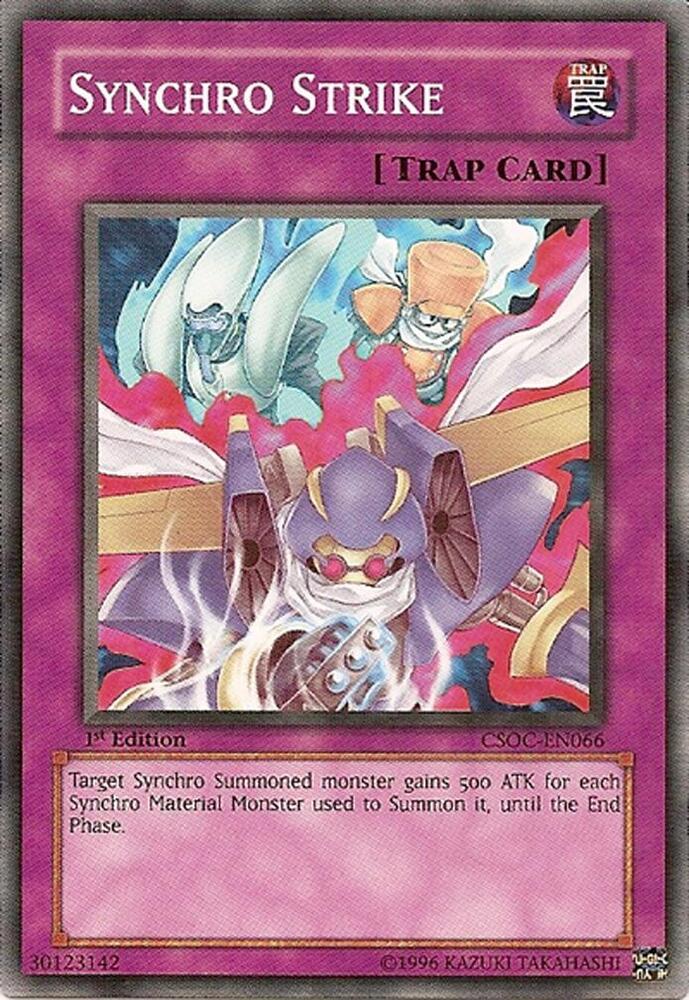 Synchro Strike CSOC-EN066 card from Crossroads of Chaos