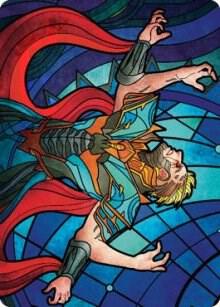 Ertai Resurrected Art Card (70/81) card from Art Series: Dominaria United