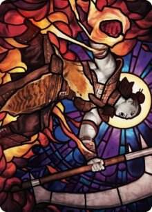 Garna, Bloodfist of Keld Art Card 71 card from Art Series: Dominaria United