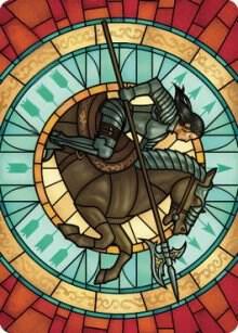 Tori D'Avenant, Fury Rider Art Card 78 card from Art Series: Dominaria United