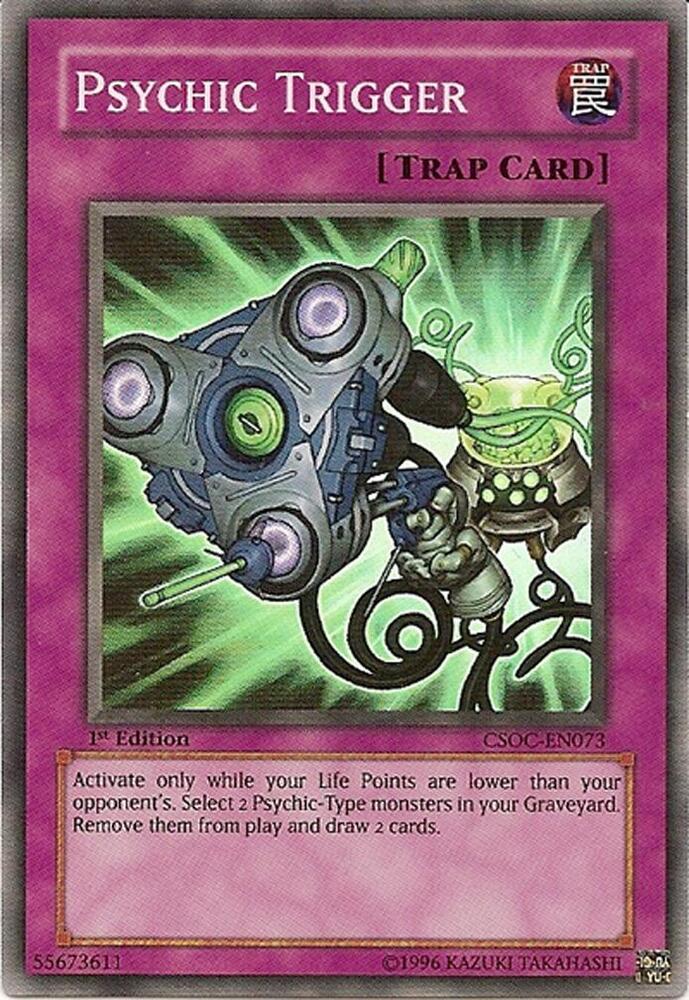Psychic Trigger CSOC-EN073 card from Crossroads of Chaos