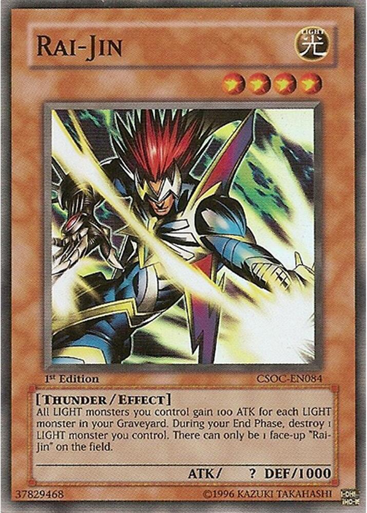 Rai-Jin CSOC-EN084 card from Crossroads of Chaos