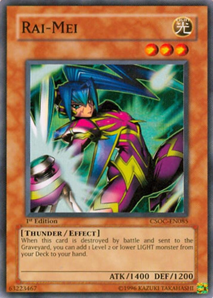 Rai-Mei CSOC-EN085 card from Crossroads of Chaos