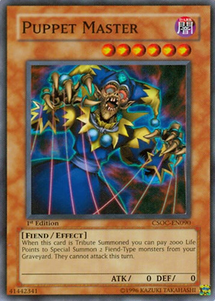Puppet Master CSOC-EN090 card from Crossroads of Chaos