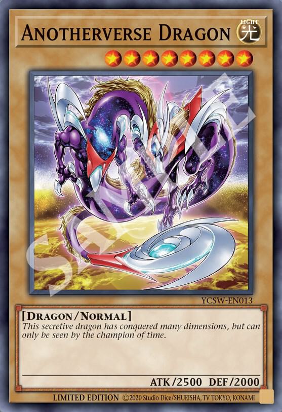 Anotherverse Dragon (SR) YCSW-EN013 card from Yu-Gi-Oh! Championship Series Prize Cards