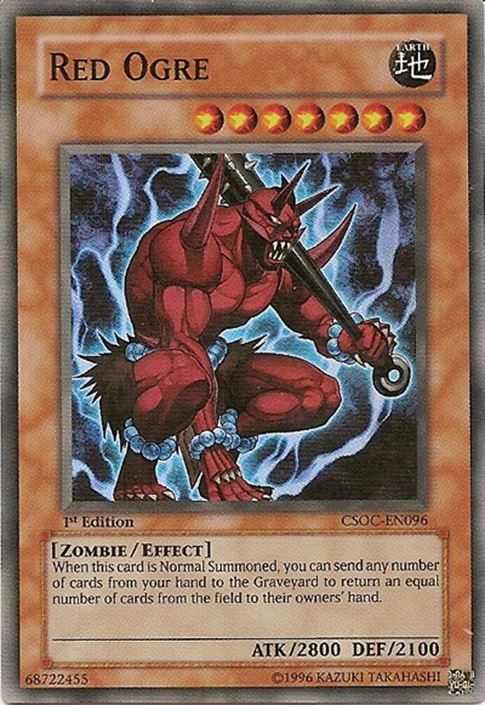 Red Ogre CSOC-EN096 card from Crossroads of Chaos
