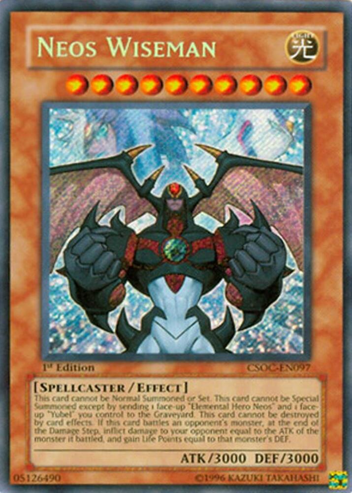 Neos Wiseman CSOC-EN097 card from Crossroads of Chaos