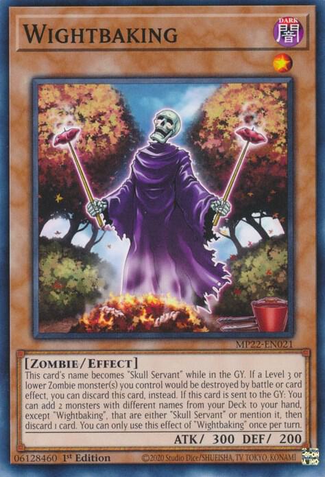 Wightbaking MP22-EN021 card from 2022 Tin of the Pharaoh's Gods