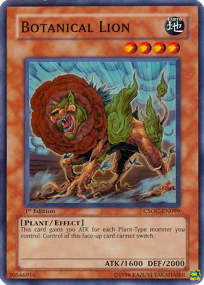 Botanical Lion CSOC-EN099 card from Crossroads of Chaos