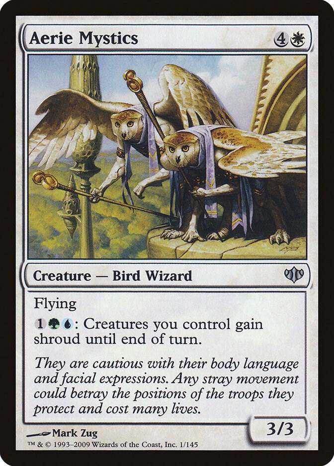 Aerie Mystics 1 card from Conflux