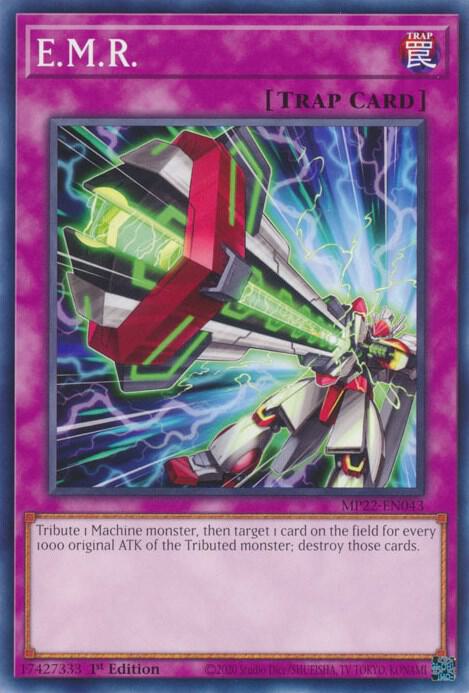 E.M.R. MP22-EN043 card from 2022 Tin of the Pharaoh's Gods