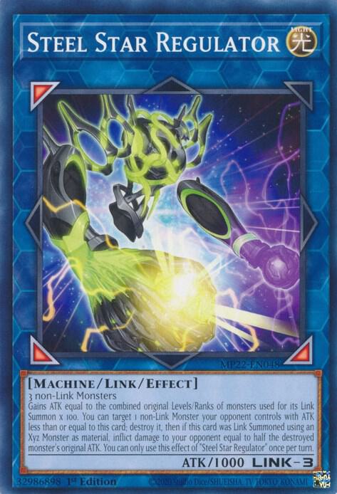 Steel Star Regulator MP22-EN048 card from 2022 Tin of the Pharaoh's Gods