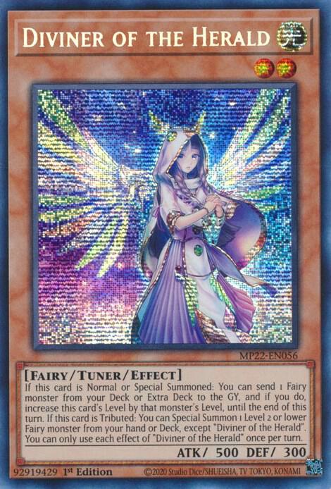 Diviner of the Herald MP22-EN056 card from 2022 Tin of the Pharaoh's Gods
