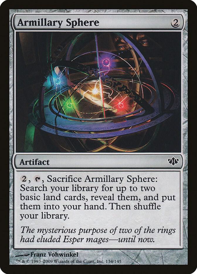 Armillary Sphere 134 card from Conflux