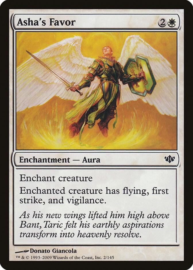 Asha's Favor 2 card from Conflux