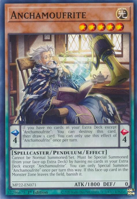 Anchamoufrite MP22-EN071 card from 2022 Tin of the Pharaoh's Gods