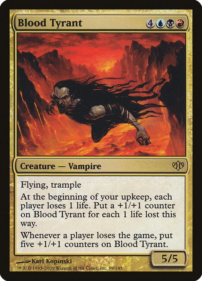 Blood Tyrant 99 card from Conflux