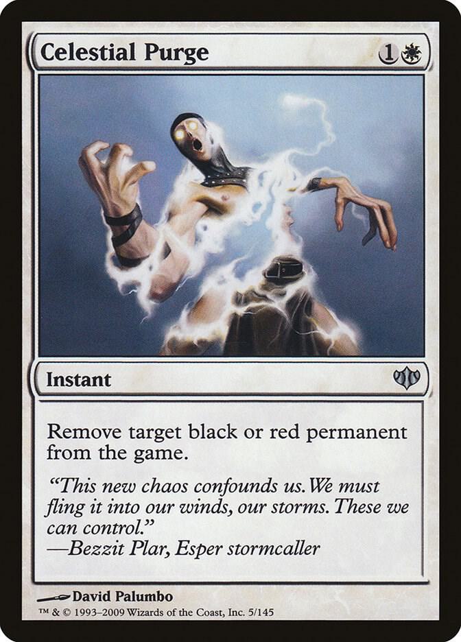 Celestial Purge 5 card from Conflux