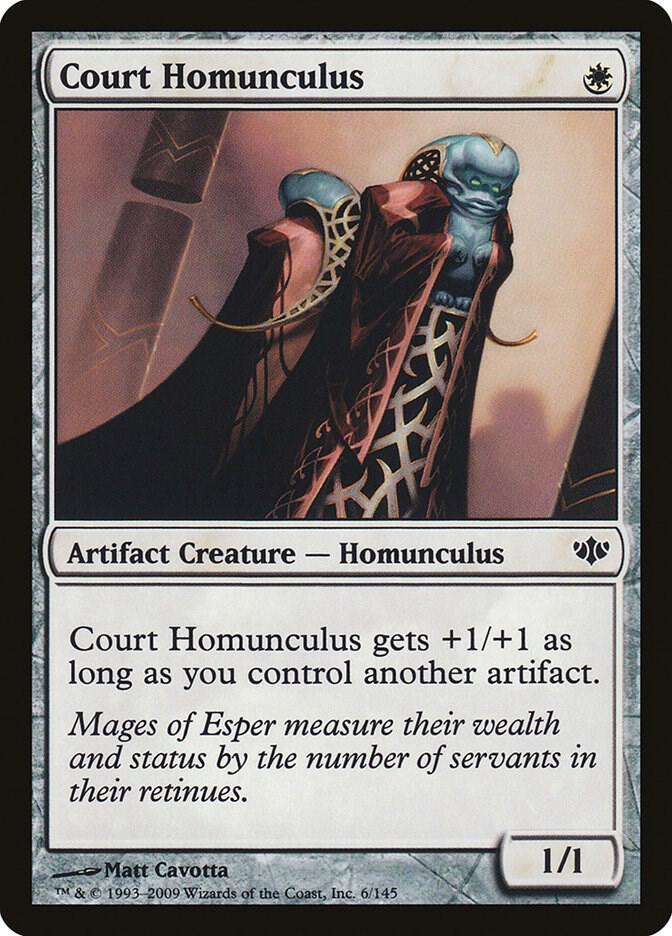 Court Homunculus 6 card from Conflux