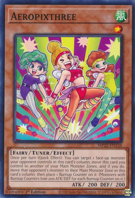 Aeropixthree MP22-EN138 card from 2022 Tin of the Pharaoh's Gods