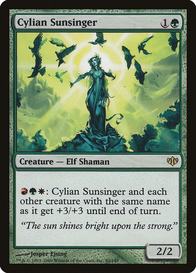 Cylian Sunsinger 80 card from Conflux