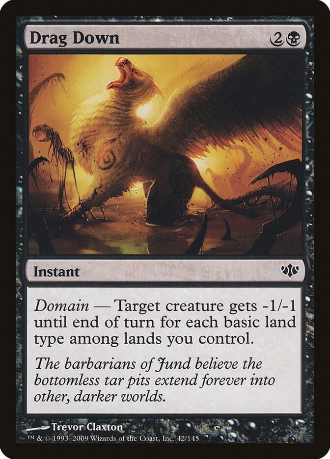 Drag Down 42 card from Conflux