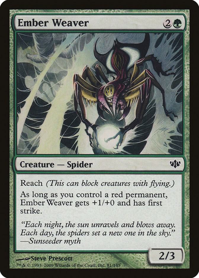 Ember Weaver 81 card from Conflux
