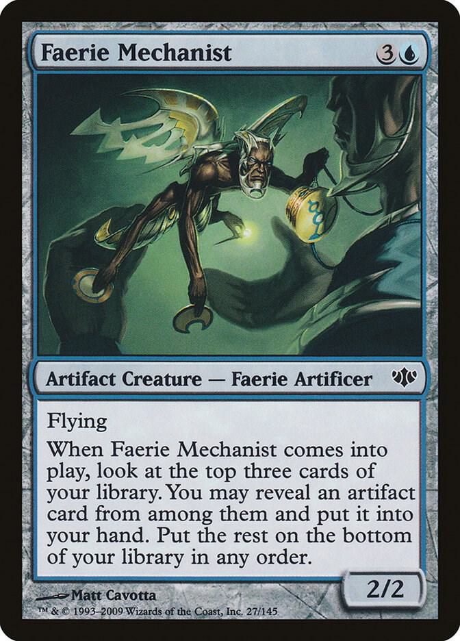 Faerie Mechanist 27 card from Conflux