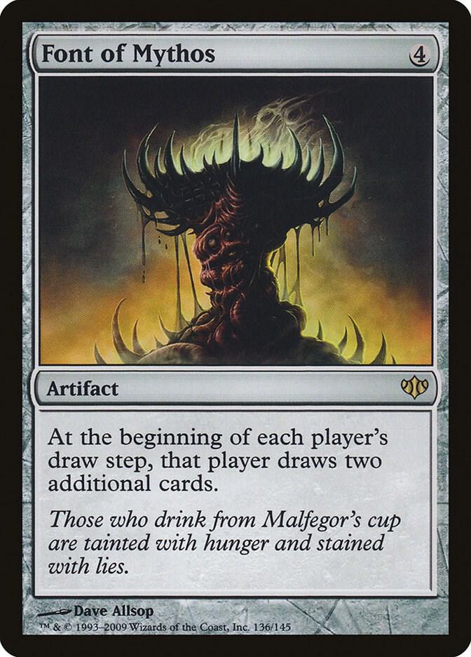 Font of Mythos 136 card from Conflux