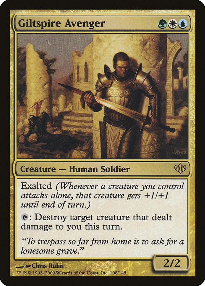 Giltspire Avenger 108 card from Conflux