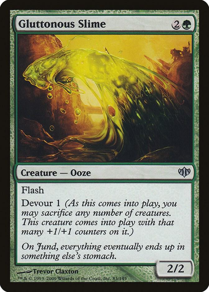 Gluttonous Slime 83 card from Conflux