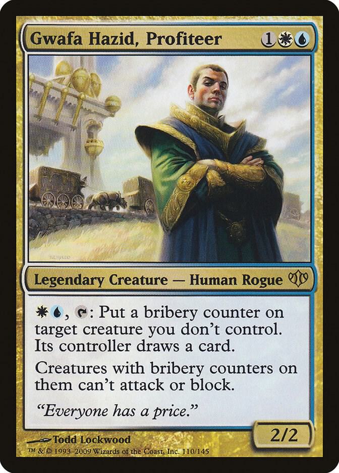 Gwafa Hazid, Profiteer 110 card from Conflux