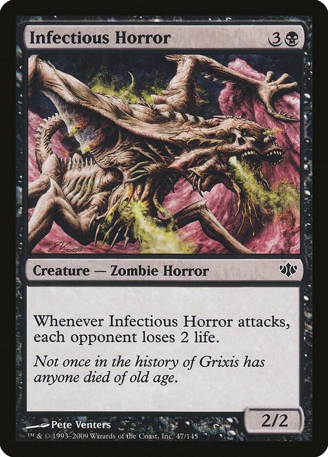 Infectious Horror 47 card from Conflux