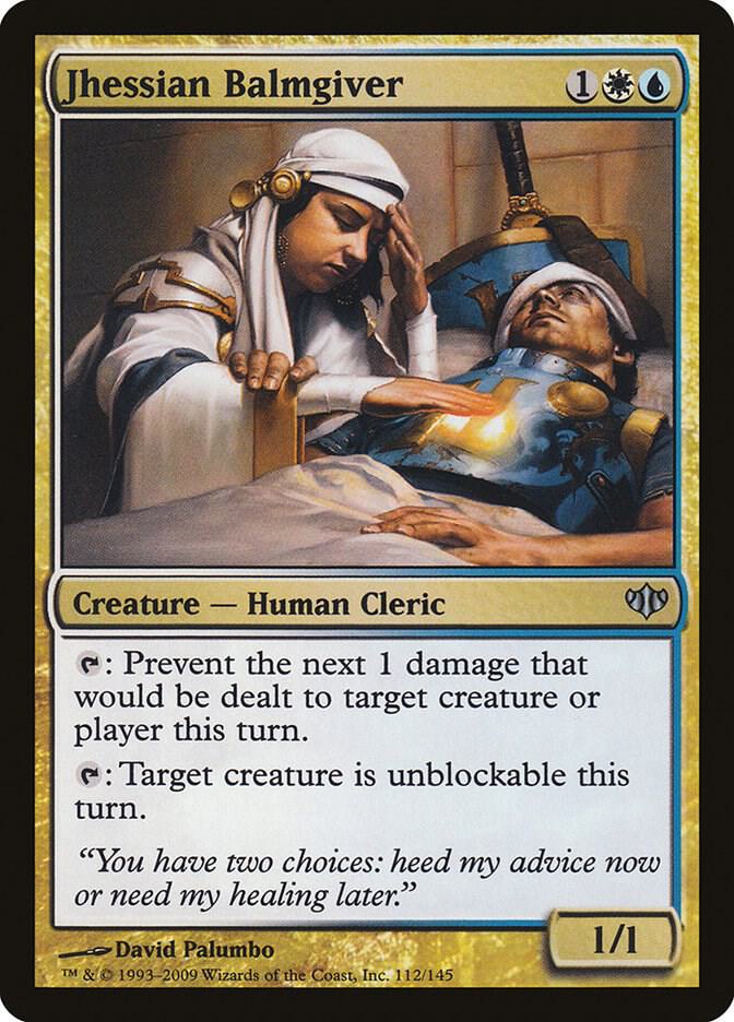 Jhessian Balmgiver 112 card from Conflux