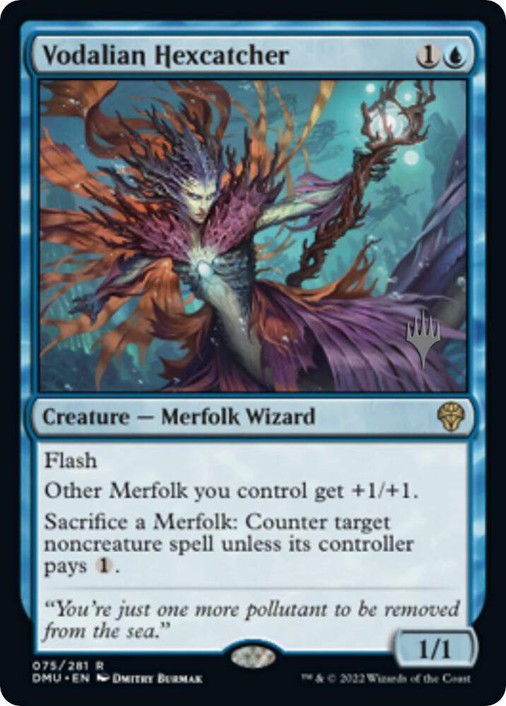 Vodalian Hexcatcher 75 card from Promo Pack: Dominaria United
