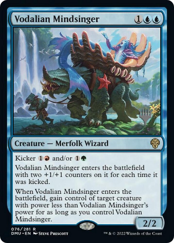 Vodalian Mindsinger 76 card from Promo Pack: Dominaria United