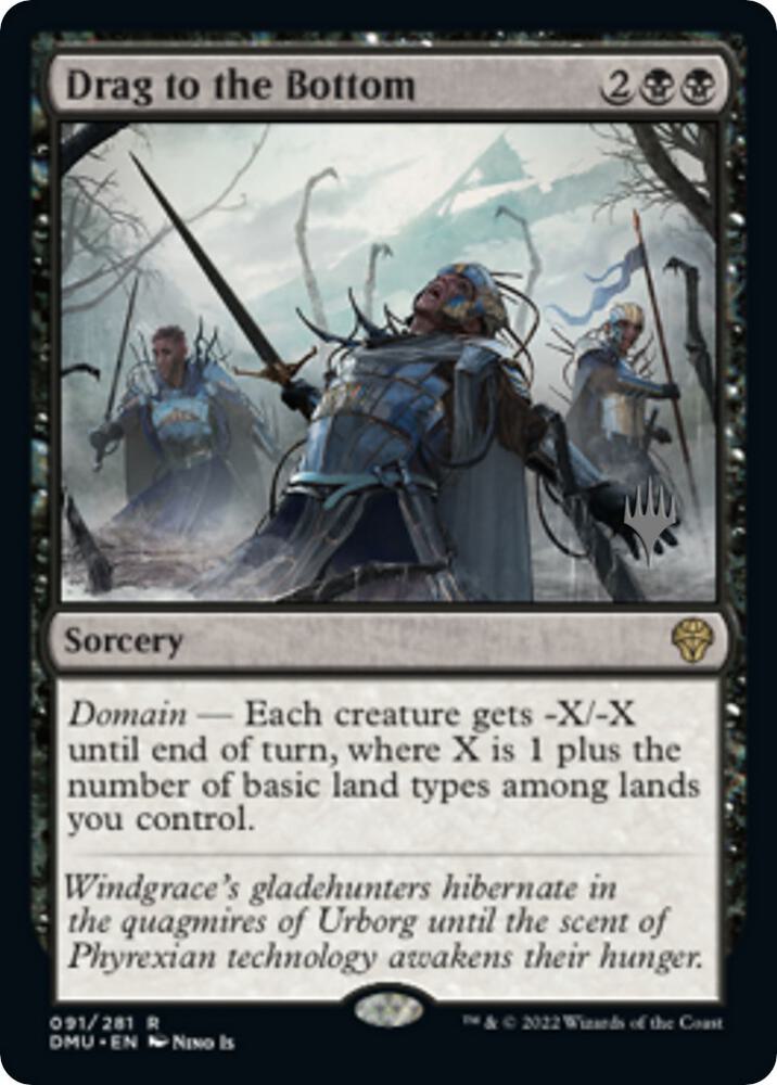 Drag to the Bottom 91 card from Promo Pack: Dominaria United