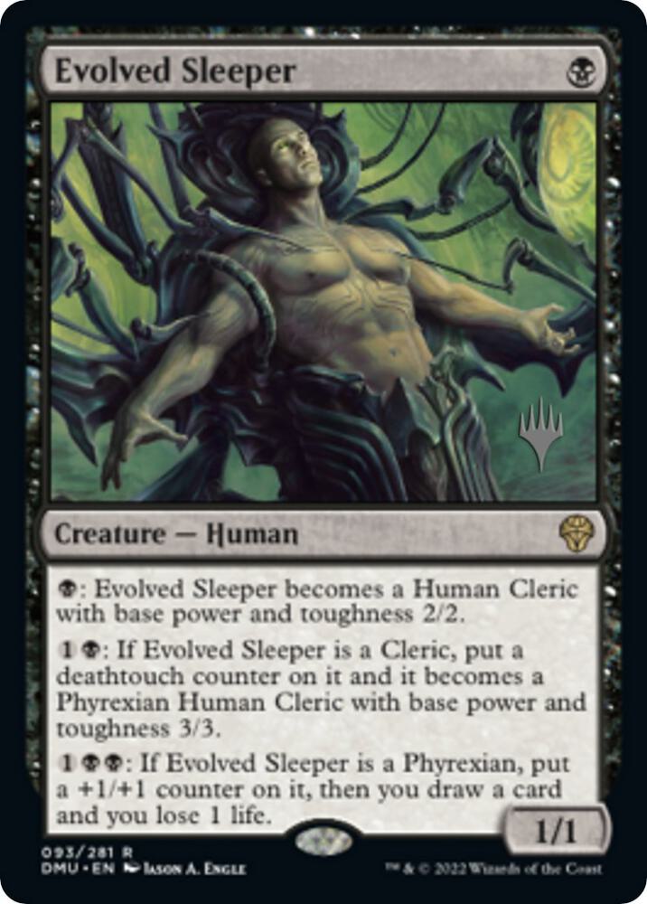 Evolved Sleeper 93 card from Promo Pack: Dominaria United