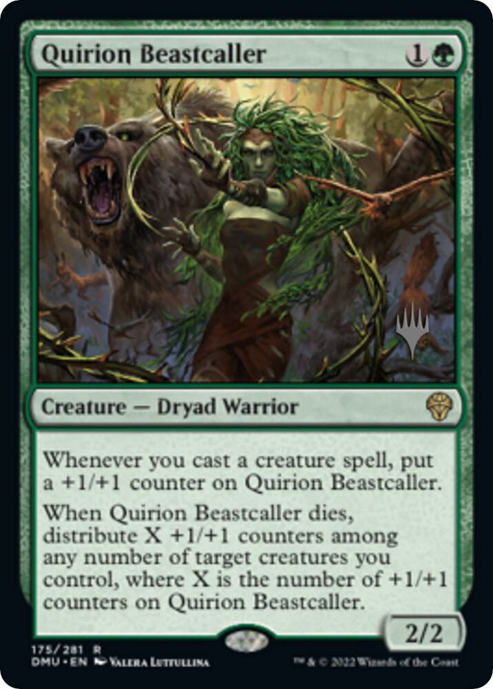 Quirion Beastcaller 175 card from Promo Pack: Dominaria United