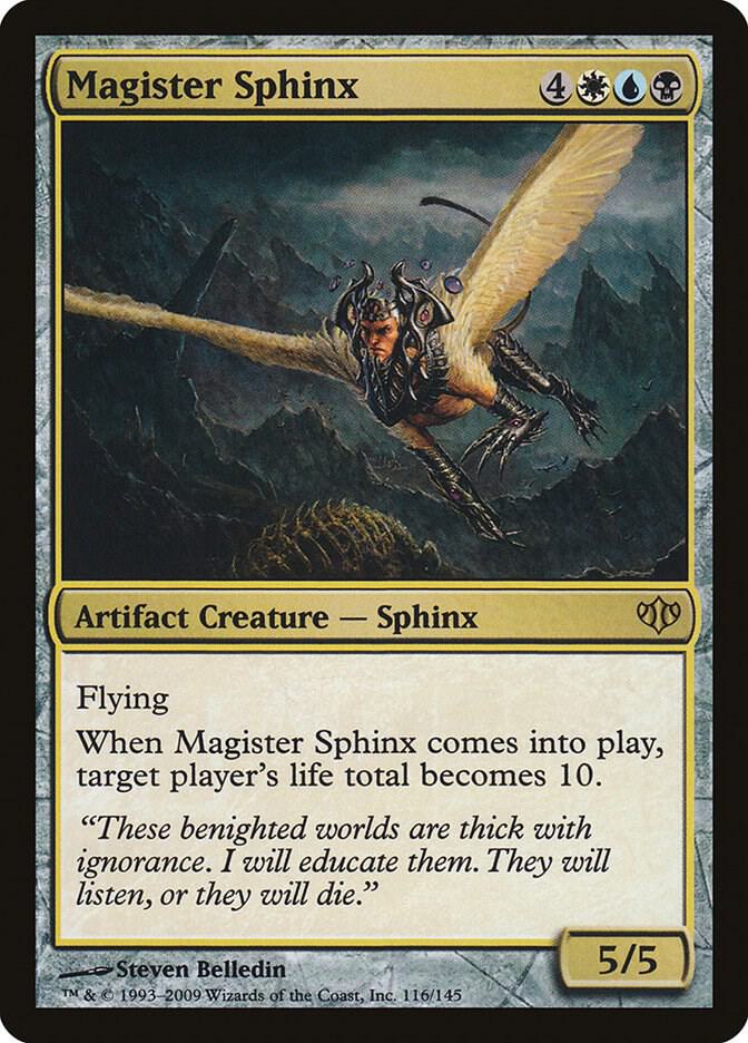 Magister Sphinx 116 card from Conflux