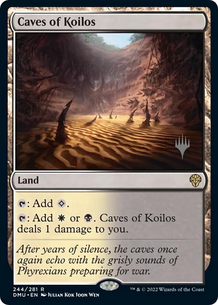Caves of Koilos 244 card from Promo Pack: Dominaria United