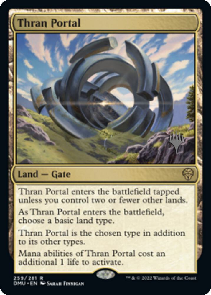 Thran Portal 259 card from Promo Pack: Dominaria United