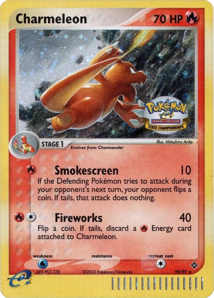 Charmeleon - 99/97 (State Championship) 099/097 card from League & Championship Cards
