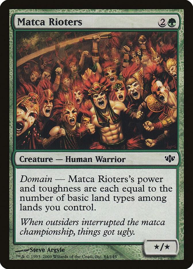 Matca Rioters 84 card from Conflux