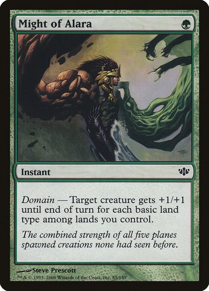 Might of Alara 85 card from Conflux