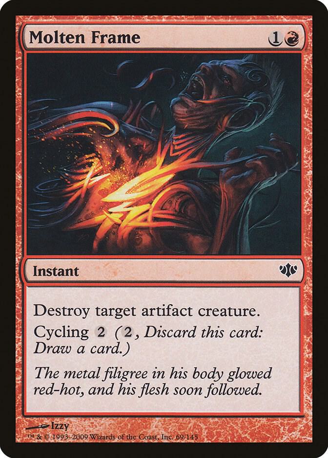 Molten Frame 69 card from Conflux