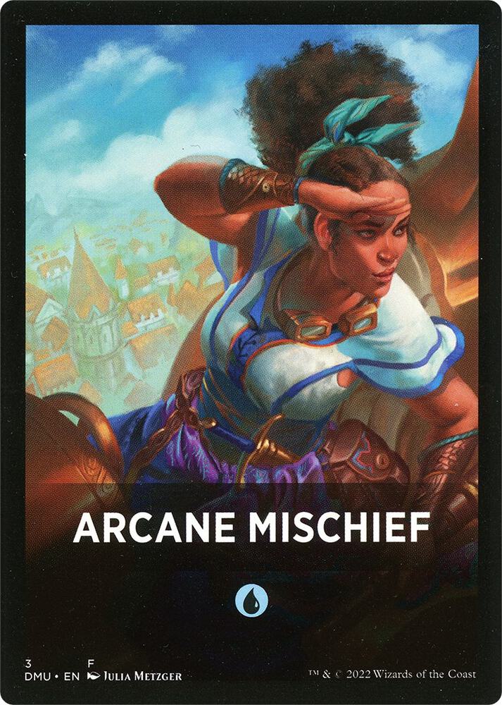 Arcane Mischief Theme Card 3 card from Dominaria United